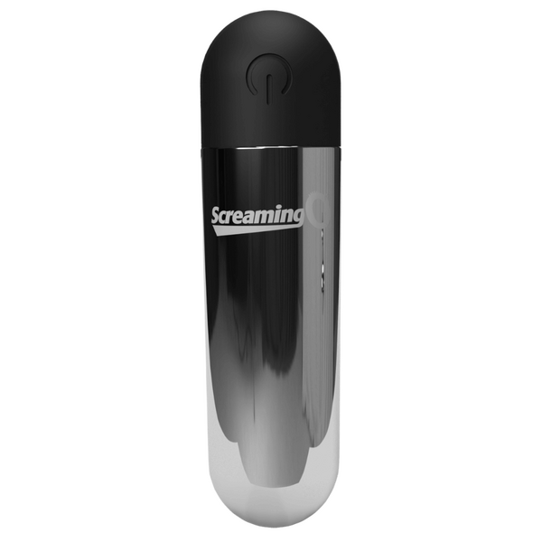 Rechargeable Bullet Vibrator (Silver) – Waterproof Body-Safe ABS with 3 Speeds and Pulse Pattern > Vibrators > Mini Vibrators