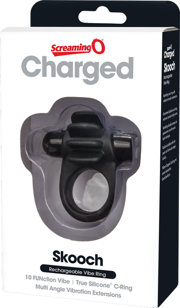 Skooch Charged – Rechargeable Vibrating Cock Ring with Textured Stimulation > Sex Toys > Couples Toys