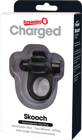 Skooch Charged – Rechargeable Vibrating Cock Ring with Textured Stimulation > Sex Toys > Couples Toys