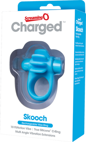 Skooch Charged – Rechargeable Vibrating Cock Ring with Textured Stimulation > Sex Toys > Couples Toys