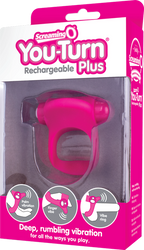 Charged You-Turn Plus – Rechargeable Silicone Vibrating Cock Ring > Cock Ring > Vibrating