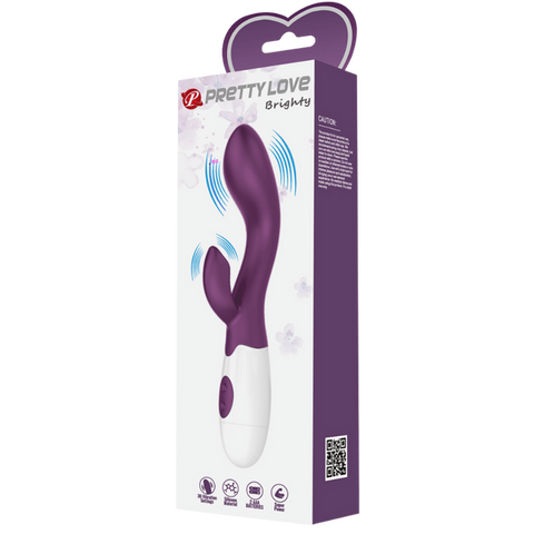 Brighty G-Spot and Clitoral Rabbit Vibrator – Dual Stimulation Vibrator > Sex Toys For Ladies > G-Spot Vibrators