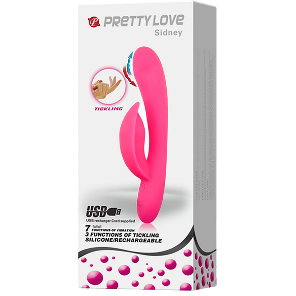 Sidney Silicone Rechargeable Vibrator > Vibrators > Ladies > Rabbit