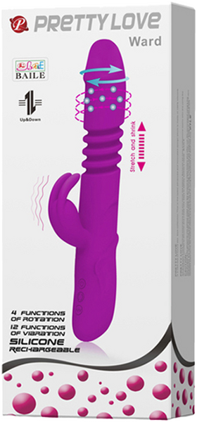 Ward Rechargeable Vibrator > Vibrators > Ladies > Rabbit Multi
