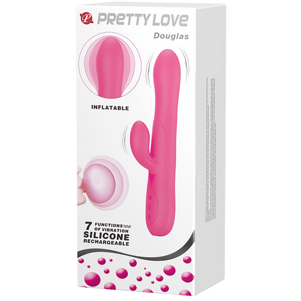 Inflatable Dennis – Rechargeable Vibrator with Angled Tip > Vibrators > Ladies > Rabbit Multi