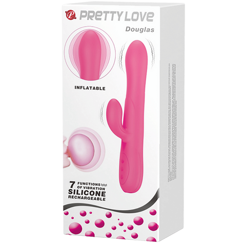 Inflatable Dennis – Rechargeable Vibrator with Angled Tip > Vibrators > Ladies > Rabbit Multi