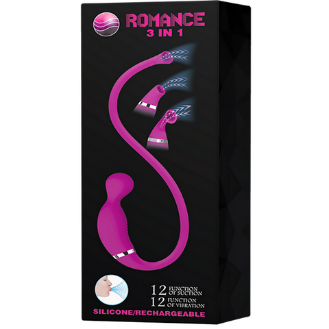 Rechargeable Romance 3in1 – Rechargeable 3in1 Vibrator > Sex Toys For Ladies > Clitoral Vibrators and Stimulators