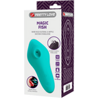 Pretty Love Magic Fish – Rechargeable Silicone 12 Function Clitoral Suction Stimulator > Sex Toys For Ladies > Clitoral Vibrators and Stimulators