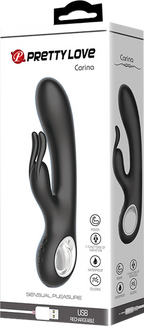 Carina - Rechargeable Bunny Clit Stimulation Vibrator > Vibrators > Ladies > Clitoral Vibrators and Stimulators