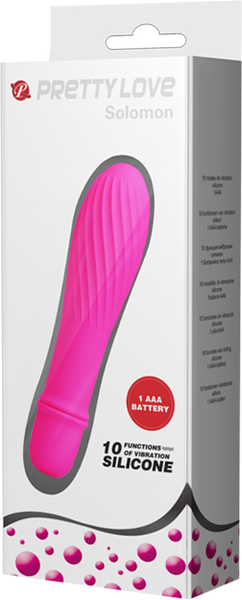 Solomon Mini Vibrator – Silicone Small Vibrator with Swirl Tip > Vibrators > Mini Vibrators