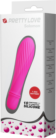 Solomon Mini Vibrator – Silicone Small Vibrator with Swirl Tip > Vibrators > Mini Vibrators