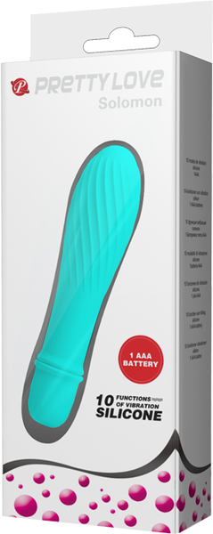Solomon Mini Vibrator – Silicone Small Vibrator with Swirl Tip > Vibrators > Mini Vibrators