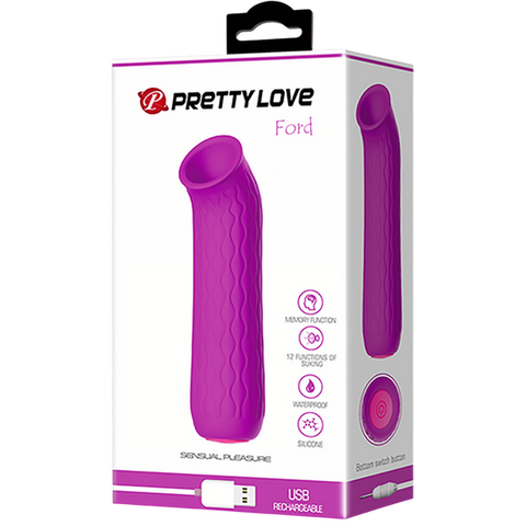 Rechargeable Ford – Medical-Grade Clitoral Sucker with 12 Suction Modes > Sex Toys For Ladies > Clitoral Vibrators and Stimulators
