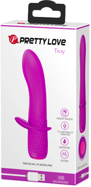 Troy Rechargeable Vibrator > Vibrators > Ladies > Rabbit