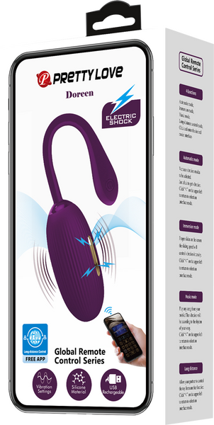 Doreen Byzantium – Rechargeable App Control Egg Vibrator > Sex Toys For Ladies > Vibrating Eggs