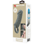 Realistic Penis Sleeve – Stretchy Thickening Penis Sleeve > Sex Toys For Men > Penis Sleeves
