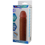 Nile 6.5 Inch Realistic Penis Sleeve – Lifelike Material Extending Sleeve > Sex Toys For Men > Penis Sleeves