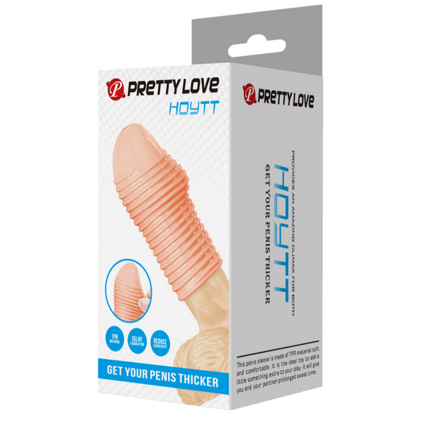 Hoytt Penis Sleeve – TPR Elastic Universal Design