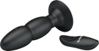 Pretty Love Beaded Remote-Controlled Butt Plug – Silicone Vibrating and Rotating Anal Toy > Anal Range > Vibrating Butt Plugs