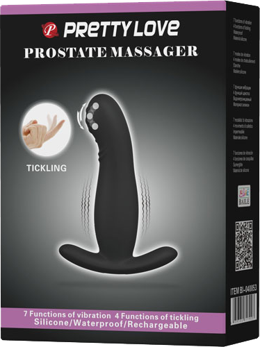 Pretty Love Prostate Massager – Waterproof Soft Silicone Ergonomic Prostate Massager > Anal Range > Prostate Plugs