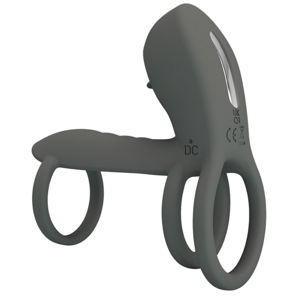 Jammy – Dual Stimulation Cock Sleeve and Clitoral Stimulator with Vibrations > Sex Toys > Couples Toys