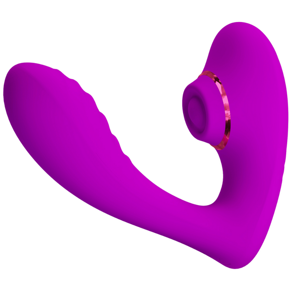 PrettyLove Rechargeable Nauty – Waterproof Clitoral Stimulator with 10 Vibration and 7 Thumping Settings > Vibrators > Ladies > Clitoral Vibrators and Stimulators