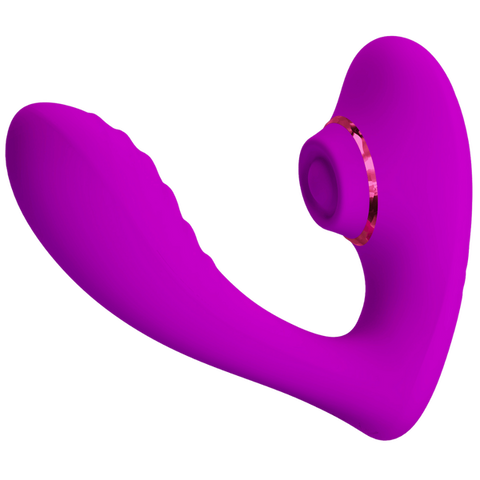 PrettyLove Rechargeable Nauty – Waterproof Clitoral Stimulator with 10 Vibration and 7 Thumping Settings > Vibrators > Ladies > Clitoral Vibrators and Stimulators