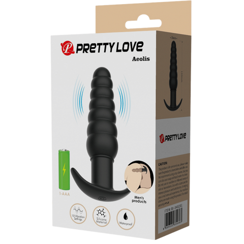 Aeolis Silicone Butt Plug – Smooth Skin Safe Anal Toy With 10 Vibration Settings > Anal Range > Vibrating Butt Plugs