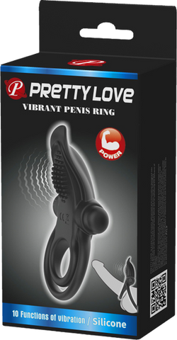 Vibrant Rabbit Cock Ring – Silicone Vibrating Penis Ring > Vibrators > Ladies > Rabbit