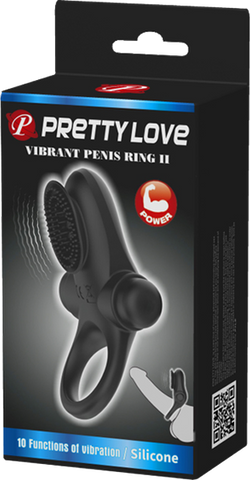 Vibrant Penis Ring II – Silicone Vibrating Penis Ring > Sex Toys > Couples Toys