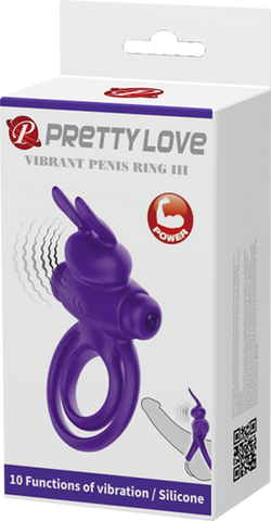 Vibrant Penis Ring III – Silicone Rabbit Cock Ring Vibrator > Vibrators > Ladies > Rabbit