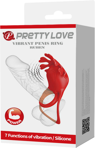 Pretty Love Ruben – Rechargeable 7 Function Vibrating Cock Ring > Sex Toys > Couples Toys