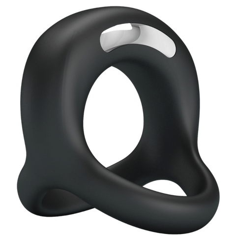 Vibrant Elliott Silicone Penis Ring With Ball Strap – Comfortable Stretchy Cock and Ball Ring > Cock Ring > Sling
