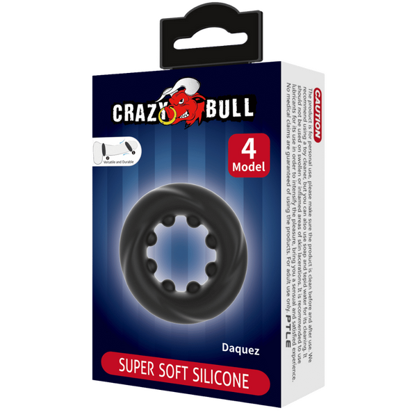 Daqez No.4 Super Soft Silicone – Comfortable Flexible Silicone Cockring > Cock Ring > Single