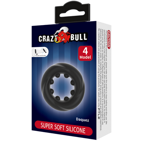 Daqez No.4 Super Soft Silicone – Comfortable Flexible Silicone Cockring > Cock Ring > Single