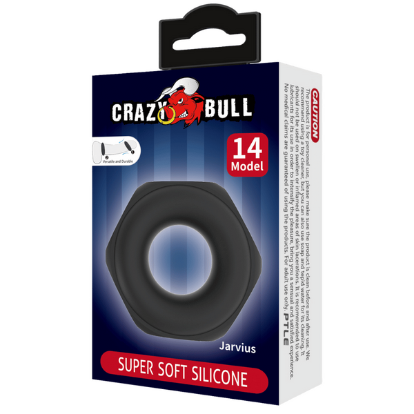 Jarvius Super Soft Silicone Ring – High-Quality Silicone Cockring > Cock Ring > Single