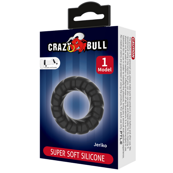 Jeriko Super Soft Silicone Cockring – High-Quality Flexible Silicone Cockring > Cock Ring > Single