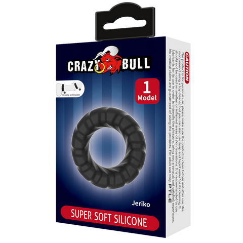 Jeriko Super Soft Silicone Cockring – High-Quality Flexible Silicone Cockring > Cock Ring > Single