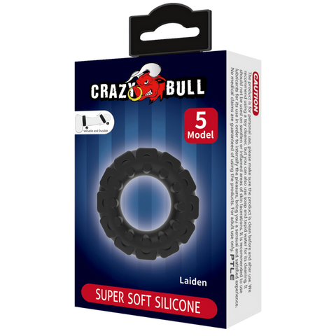 Laiden No.5 Super Soft Silicone Cockring – High-Quality Silicone Cockring > Cock Ring > Single