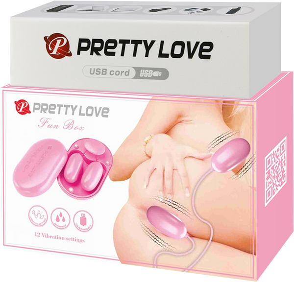 Dual Vibrating Bullet Fun Box – Rechargeable Waterproof Vibrator with 12 Vibration Settings > Vibrators > Mini Vibrators