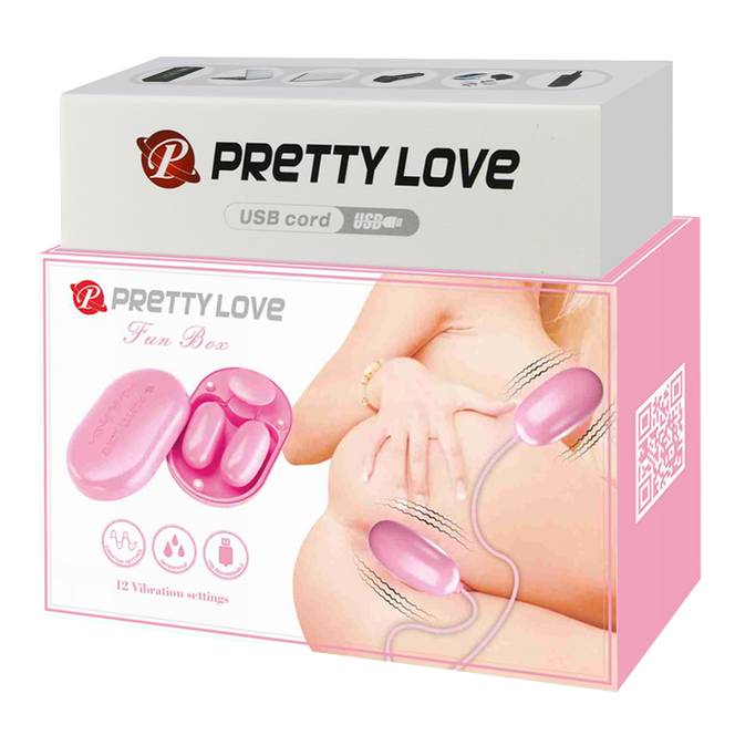 Dual Vibrating Bullet Fun Box – Rechargeable Waterproof Vibrator with 12 Vibration Settings > Vibrators > Mini Vibrators