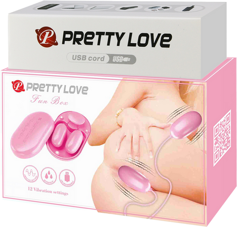 Dual Vibrating Bullet Fun Box – Rechargeable Waterproof Vibrator with 12 Vibration Settings > Vibrators > Mini Vibrators