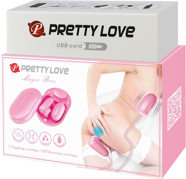 Magic Box Bullet Stimulator – Waterproof USB Rechargeable Vibrator with Tapping and Vibration > Vibrators > Mini Vibrators