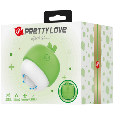 Apple Secret Rechargeable – Silicone Clitoral Tongue-Like Stimulator Vibrator > Sex Toys For Ladies > Clitoral Vibrators and Stimulators