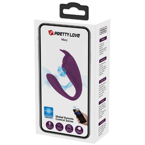 Shey Byzantium – App Control Ergonomic C-Shape G-Spot and Clitoral Vibrator > Vibrators > Ladies > Clitoral Vibrators and Stimulators
