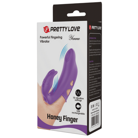 Honey Finger Rechargeable Yenna – Finger Sleeve Vibrator > Vibrators > Finger Vibrators