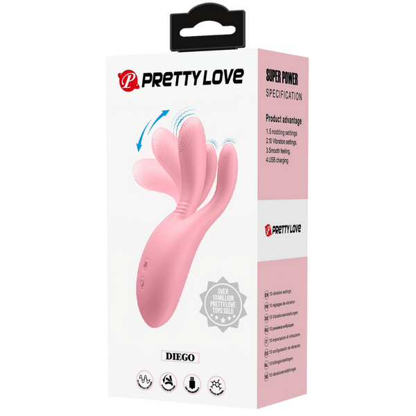 Pretty Love Finger Flicker Diego – Rechargeable Flexible Vibrator with Multiple Settings > Vibrators > Finger Vibrators
