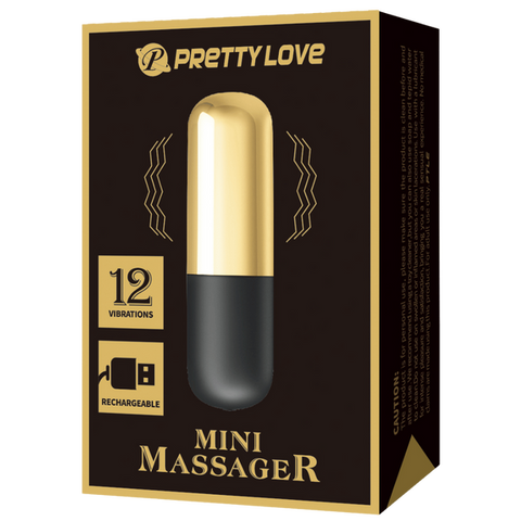 Rechargeable Mini Massager With Twelve Vibration Functions And Compact Egg Design - Versatile Egg Vibrator > Vibrators > Mini Vibrators
