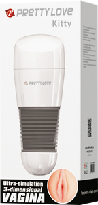 Pretty Love Kitty - Realistic Ultra Simulation Male Masturbator > Sex Toys For Men > Masturbators > Manual