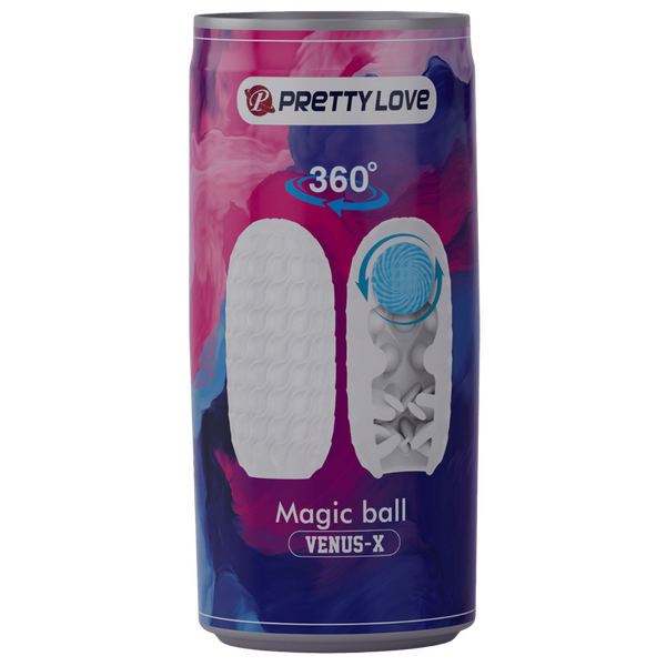 Venus-X Magic Ball – Textured Sleeve Masturbator > Sex Toys For Men > Masturbators Cup